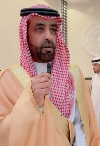 تكريم «حميد المظيبري» مدير مكتب الأمير مشعل بن محمد في قاعة بانوراما بحائل