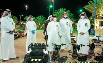 أمين الجوف يتفقد مستوى الالتزام بالإجراءات الاحترازية للحد من انتشار فيروس كورونا في المنشآت التجارية والمنتزهات والحدائق أمين الجوف يتفقد مستوى الالتزام بالإجراءات الاحترازية للحد من انتشار فيروس كورونا في المنشآت التجارية والمنتزهات والحدائق
