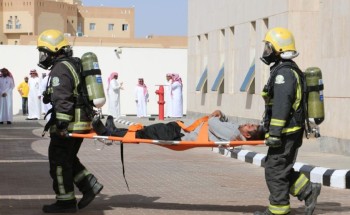 «وزارة الموارد البشرية» بحائل تنفذ فرضية طوارئ بمشاركة الدفاع المدني وتجمع حائل الصحي والهلال الأحمر