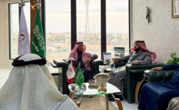 مدير تعليم الحدود الشمالية يزور مشروع المسعف المدرسي بالهلال الاحمر