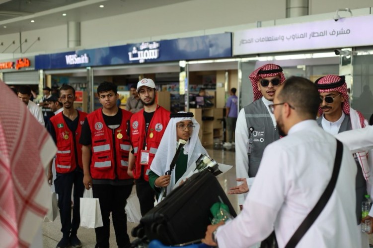 الحاج في قلب الوطن ومحل ترحيب الشعب