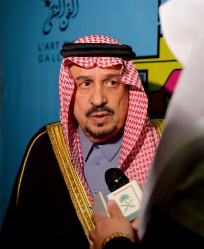 سمو أمير منطقة الرياض يفتتح معرض ” تراثنا حبنا ” للفنون التشكيلية