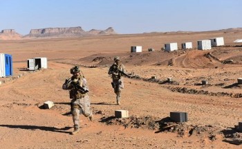 بالصور .. اختتام تمرين “مخالب الصقر2” بين القوات البرية والقوات الأمريكية بالصور .. اختتام تمرين “مخالب الصقر2” بين القوات البرية والقوات الأمريكية