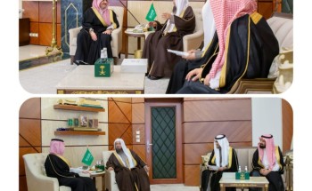 أمير الشرقية يستقبل رئيس مجلس إدارة جمعية الدعوة والإرشاد أمير الشرقية يستقبل رئيس مجلس إدارة جمعية الدعوة والإرشاد