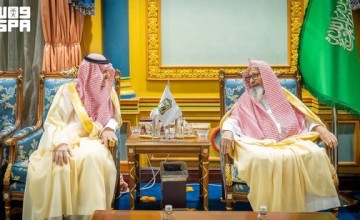 مفتي المملكة يستقبل رئيس ديوان المظالم ويؤكد أهمية تطوير القضاء الإداري مفتي المملكة يستقبل رئيس ديوان المظالم ويؤكد أهمية تطوير القضاء الإداري