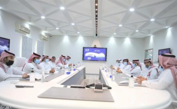 وفد من جامعة الحدود الشمالية يزور المعهد السعودي التقني للتعدين وفد من جامعة الحدود الشمالية يزور المعهد السعودي التقني للتعدين