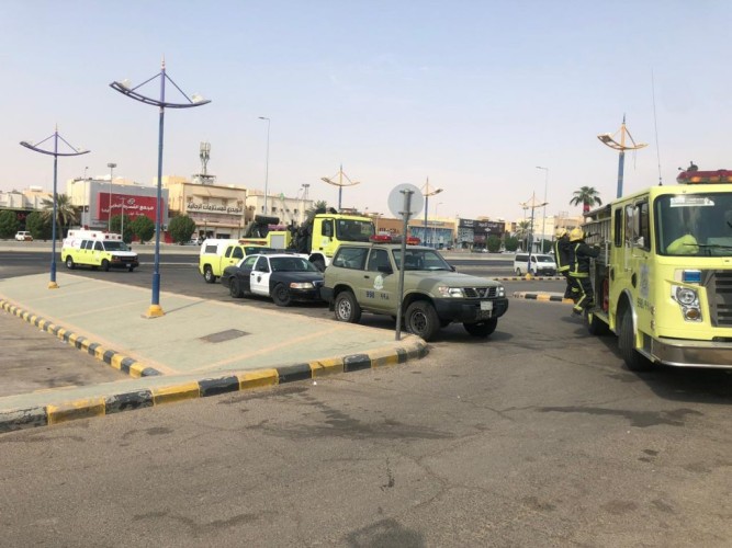 وفاة عامل واصابة اثنين في اختناق غرفة تفتيش