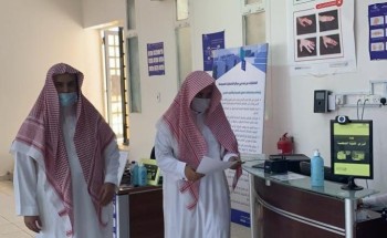 منسوبو هيئة الجوف يؤدون اختبار كفاءة قياس أداء الميدانيين الثاني