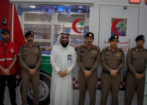 مدير فرع هيئة الهلال الأحمر بتبوك يلتقي مدير الدفاع المدني بالمنطقة مدير فرع هيئة الهلال الأحمر بتبوك يلتقي مدير الدفاع المدني بالمنطقة