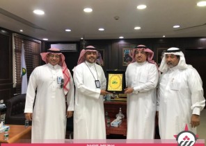 آل عطيف يستقبل مدير عام البريد السعودي بجازان آل عطيف يستقبل مدير عام البريد السعودي بجازان