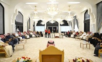 الأمير سعود بن نهار يطلق اعمال الورش التدريبية لمشروع معاذ بالهلال الأحمر