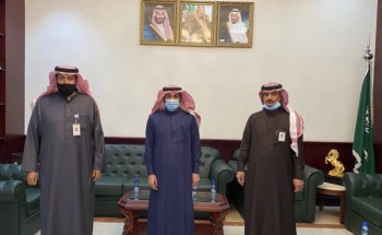 محافظ القريات يلتقي مدير مكتب الضمان الاجتماعي بالمحافظة محافظ القريات يلتقي مدير مكتب الضمان الاجتماعي بالمحافظة