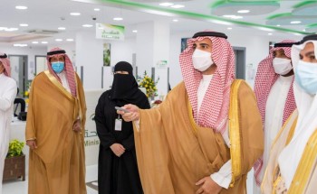 سمو أمير منطقة الجوف يدشن مبنى العيادات التخصصية بسكاكا سمو أمير منطقة الجوف يدشن مبنى العيادات التخصصية بسكاكا