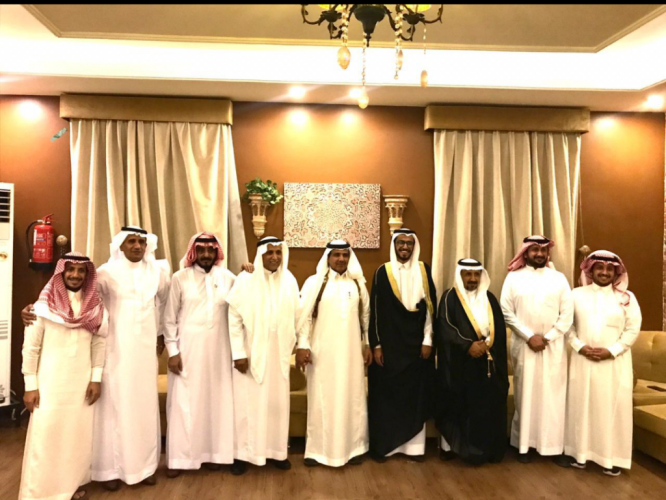 فواز المالكي يحتفل بزفافه