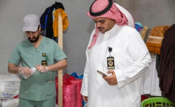 أمانة حفرالباطن تُسخر كـوادرها الصحية لمراقبة المحلات استعداداً لموسم عيد الفطر المبارك