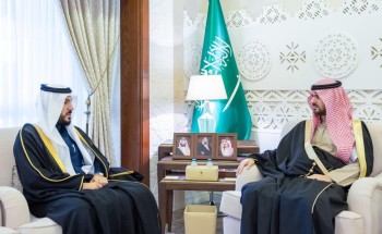 نائب أمير الشرقية يستقبل مدير عام فرع المركز الوطني للرقابة على الإلتزام البيئي بمناسبة تعيينه نائب أمير الشرقية يستقبل مدير عام فرع المركز الوطني للرقابة على الإلتزام البيئي بمناسبة تعيينه