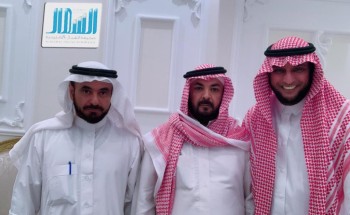 الشيخ فرحان الخزيم “في ضيافة رئيس تحرير صحيفة الشمال هذا المساء.