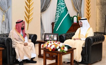 محافظ الطائف يلتقي رئيس جمعية أفق للعناية بالمساجد محافظ الطائف يلتقي رئيس جمعية أفق للعناية بالمساجد