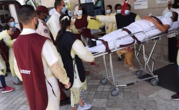 “صحة الرياض” تنفذ فرضية انهيار مبنى لاختبار خطة الطوارئ “صحة الرياض” تنفذ فرضية انهيار مبنى لاختبار خطة الطوارئ