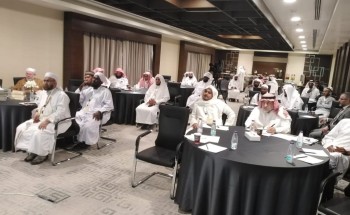 المشاركون في مؤتمر هدايات القرآن في بناء الإنسان بمكة يرفعون الشكر والتقدير للقيادة الرشيدة بمناسبة انعقاد المؤتمر المشاركون في مؤتمر هدايات القرآن في بناء الإنسان بمكة يرفعون الشكر والتقدير للقيادة الرشيدة بمناسبة انعقاد المؤتمر