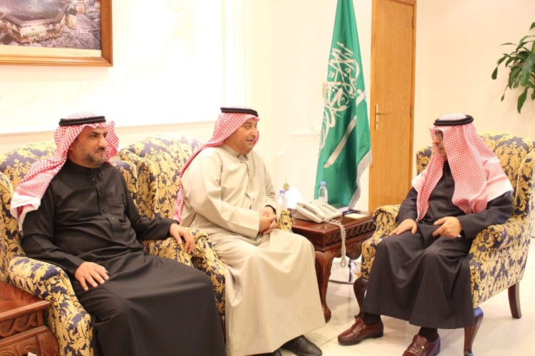محافظ الجبيل يستقبل وفد جمعية “اتصال” للعلاقات العامة