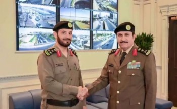 ترقية سعيد القرني إلى رتبة عميد