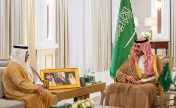أمير منطقة الجوف يستقبل الرئيس التنفيذي لشركة المياه الوطنية أمير منطقة الجوف يستقبل الرئيس التنفيذي لشركة المياه الوطنية