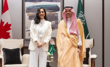 سمو وزير الخارجية يستقبل وزيرة خارجية كندا سمو وزير الخارجية يستقبل وزيرة خارجية كندا
