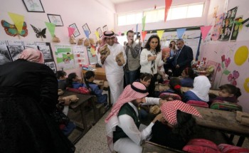 مركز الملك سلمان للاغاثة والاعمال الانسانية يشارك بالجولة الميدانية لمشاريع برنامج الاغذية العالمي (WFP ) في الاردن