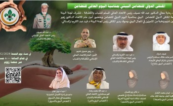 الاتحاد العالمي الإسلامي للكشافة والشباب ينظم الملتقى الدولي للتضامن البيئي الاتحاد العالمي الإسلامي للكشافة والشباب ينظم الملتقى الدولي للتضامن البيئي