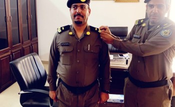 قائد دوريات أمن طريق القصيم يقلد العوفي رتبته الجديدة قائد دوريات أمن طريق القصيم يقلد العوفي رتبته الجديدة