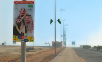 (هكذا تزينت سلوى بمناسبة اليوم الوطني ٩٠ )