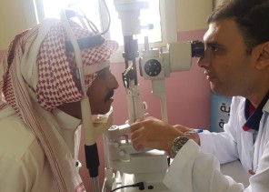 حملة عيونك حياة تنهي جولتها في مركز الحرة الشمالية