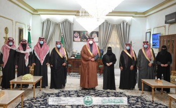 أمير الحدود الشمالية يستقبل رئيس وأعضاء مجلس إدارة جمعية ترفيه أمير الحدود الشمالية يستقبل رئيس وأعضاء مجلس إدارة جمعية ترفيه