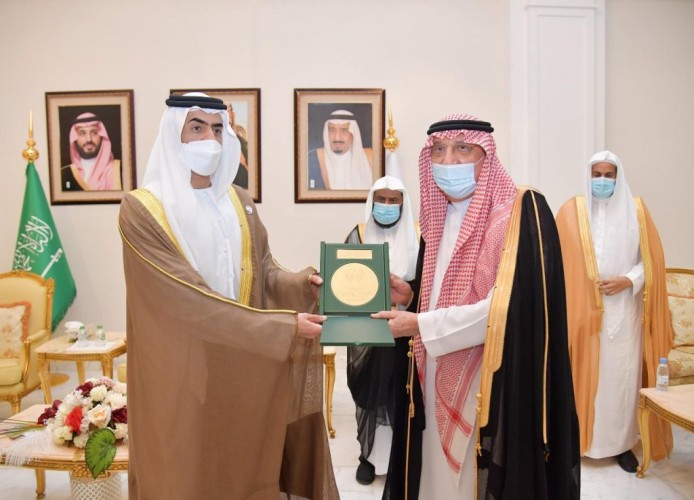 سمو أمير منطقة جازان يستقبل السفير الإماراتي لدى المملكة ..
