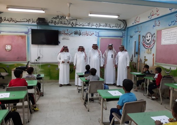 الاختبارات التحصيلية بمدرسة الطاهرية الابتدائية