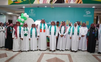 البيئة بجازان” يحتفلون باليوم الوطني