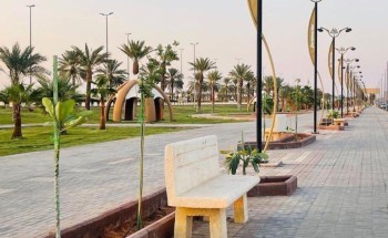 إعادة تأهيل حديقة الياسمين وتغطية 120 ألف متر مربع من المسطحات الخضراء