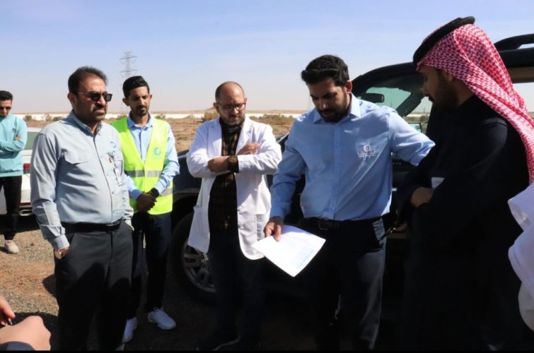 فريق عمل متخصص يزور حائل لوضع الحلول المناسبة للمياه المعالجة