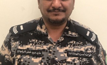 عايد الرشيدي يودع زملائه في السلك العسكري