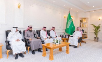 سمو محافظ حفرالباطن يستقبل رابطة هواة كرة القدم بالمحافظة
