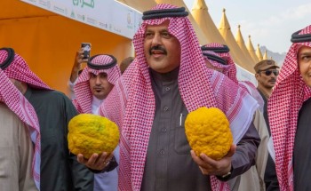 أمير حائل يشهد انطلاقة مهرجان “حمضيات حائل” في نسخته الثالثة 2023