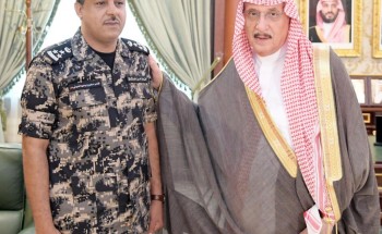 بالصور..سمو الأمير محمد بن ناصر يقلد قائد قوة أمن المنشآت بجازان رتبته الجديدة “عميد “ بالصور..سمو الأمير محمد بن ناصر يقلد قائد قوة أمن المنشآت بجازان رتبته الجديدة “عميد “