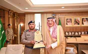 سمو أمير جازان يدشن فعاليات اليوم العالمي للدفاع المدني