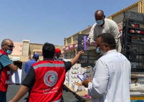 مبادرة شكراً لعطائكم من هلال الجوف للعمالة الوافدة