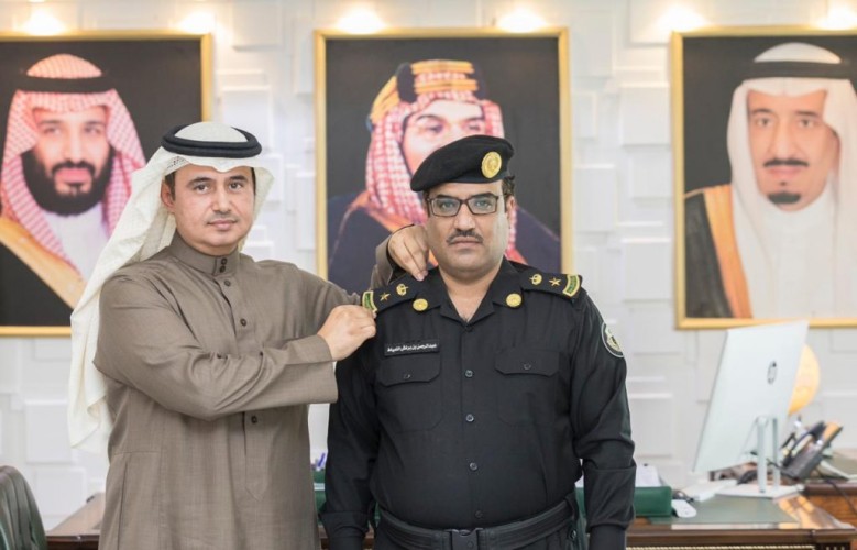 تقليد الرائد “عبدالرحمن التمياط” رتبته الجديدة
