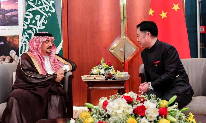 سمو أمير منطقة الرياض يشرف حفل سفارة الصين