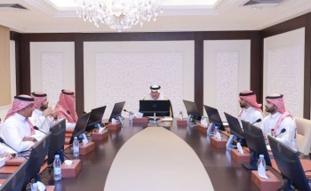 سمو الأمير سعود بن طلال يطلع على خدمات شركة هبوب للأمن السيبراني