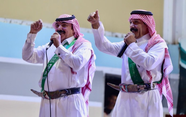 “سعد ، ومسعود ييهجان زوار محافظة المندق بالفنون الفكاهية الهادفة