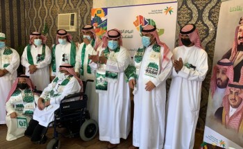 نزلاء ونزيلات مركز التأهيل الشامل يحتفلون باليوم الوطني ٩١ نزلاء ونزيلات مركز التأهيل الشامل يحتفلون باليوم الوطني ٩١